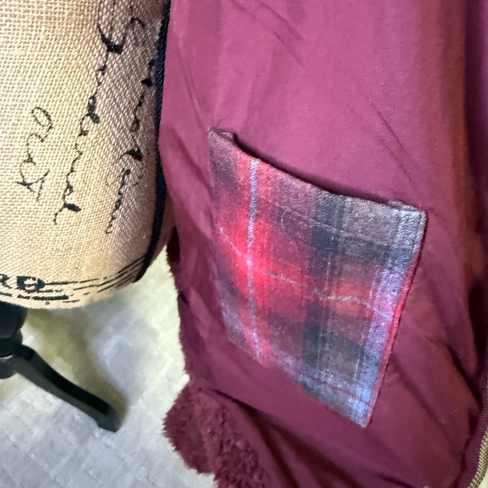 Pendleton Deep Red Teddy Jacket - Picture 5 of 10